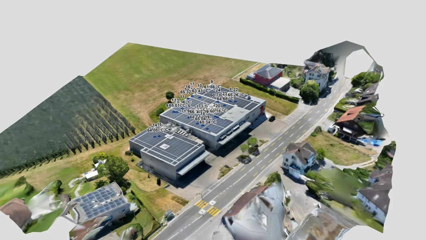 3D-Model für Thermographiereport