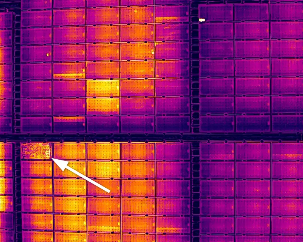 Glasbruch durch Thermografie erkannt